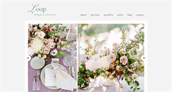 Desktop Screenshot of loopflowers.com
